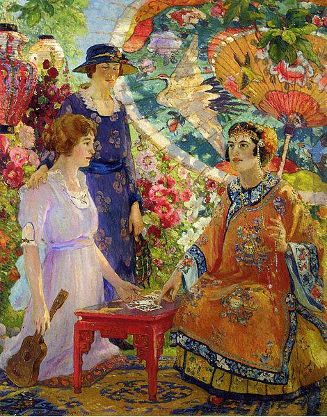 Fortune Teller, Colin Campbell Cooper